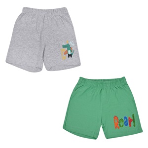Kids garment – Paketo 2 Tem Sortsaki Dino Multi